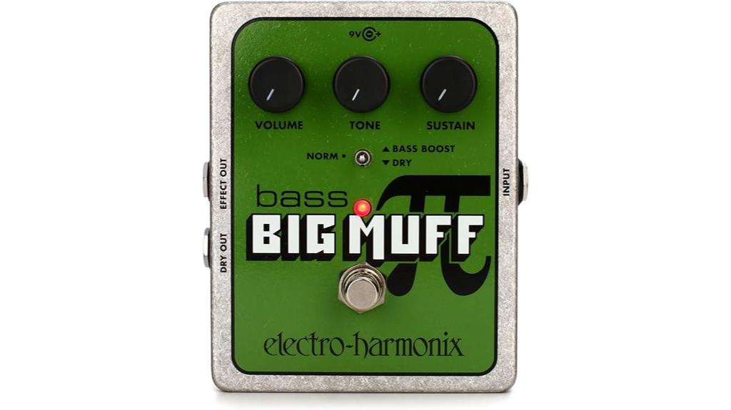 bass fuzz effects pedal