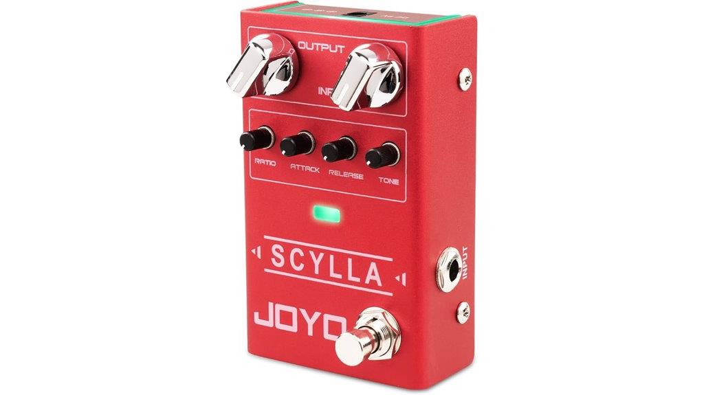 bass guitar compressor pedal