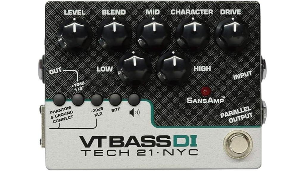 bass guitar pedal simulator