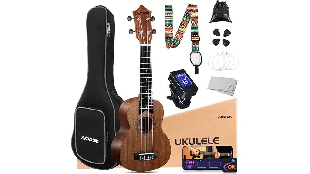 beginner 23 inch ukulele