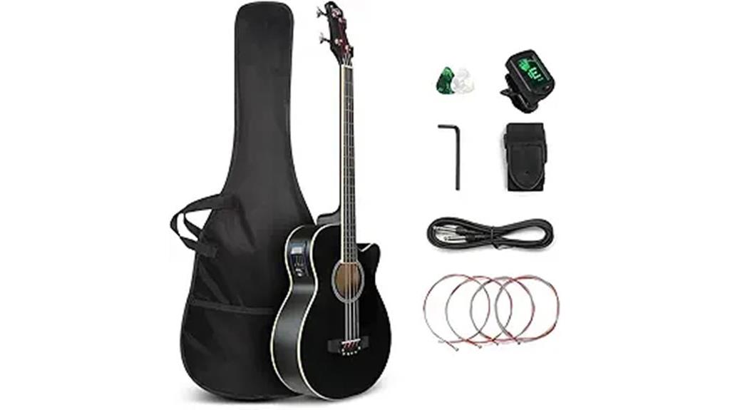 beginner acoustic electric bass