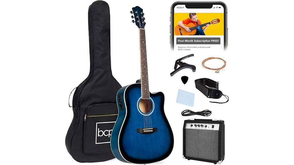 beginner acoustic electric guitar