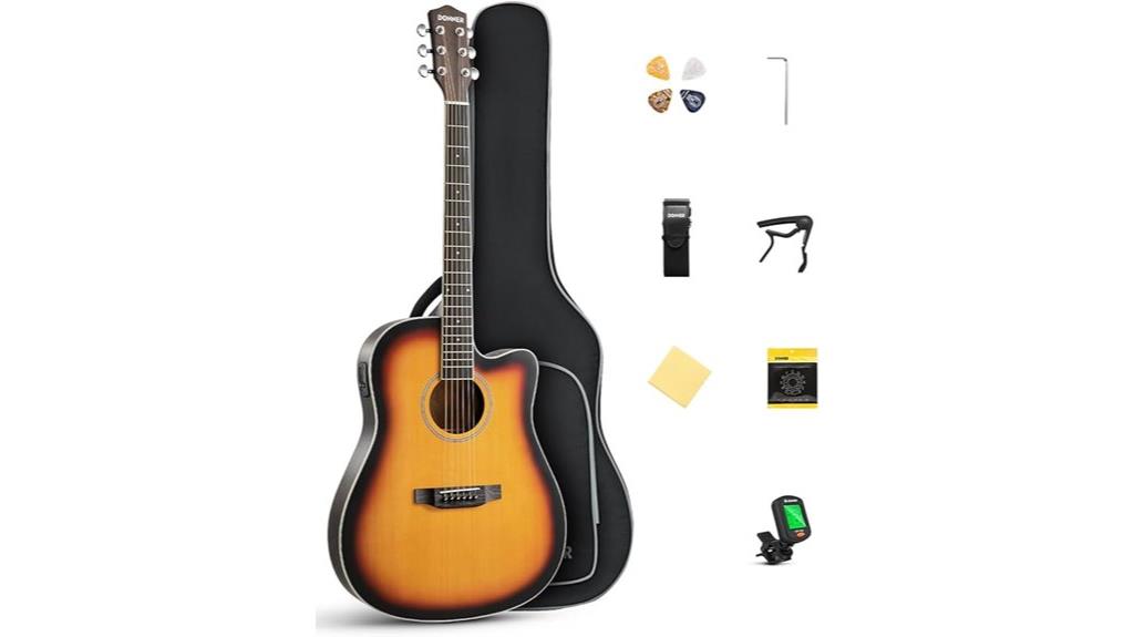 beginner acoustic electric guitar