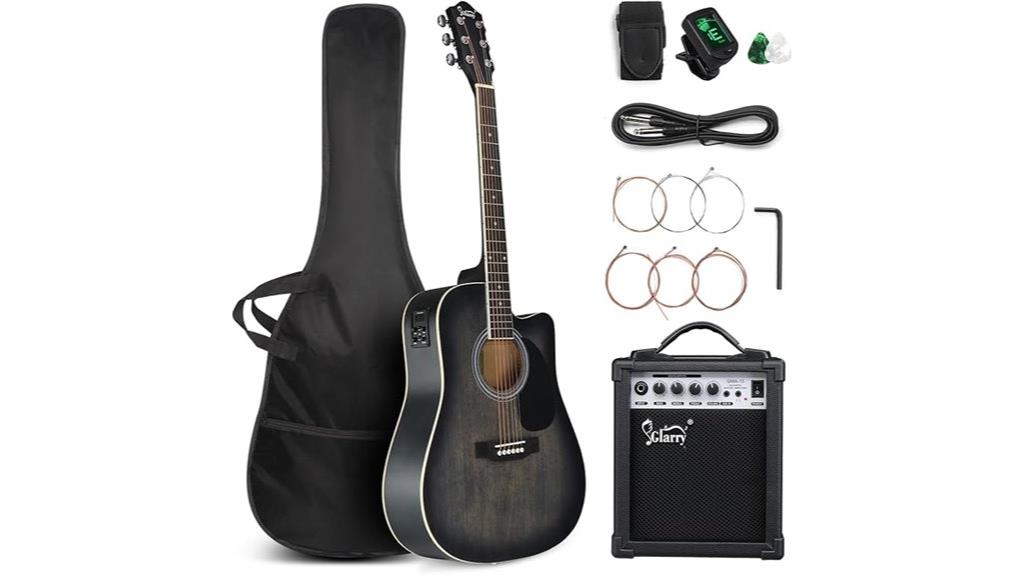beginner acoustic electric guitar