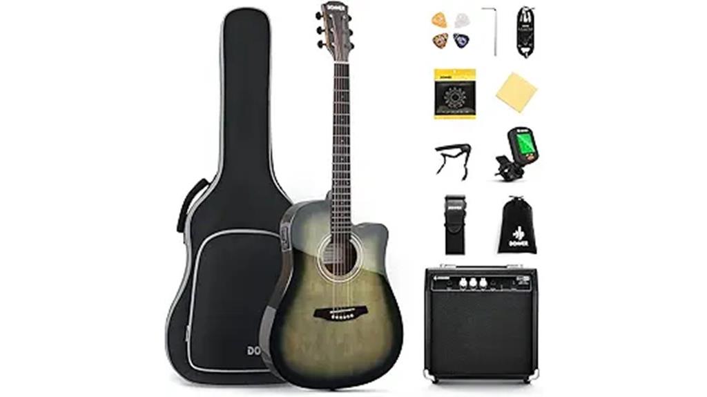 beginner acoustic electric guitar