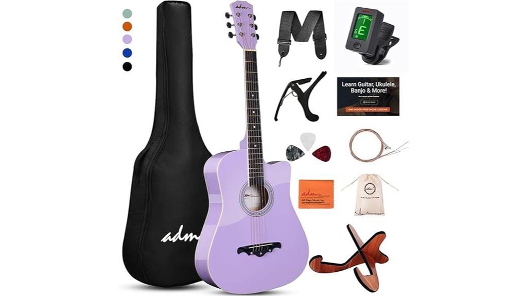 beginner acoustic guitar bundle