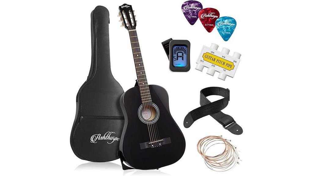 beginner acoustic guitar package