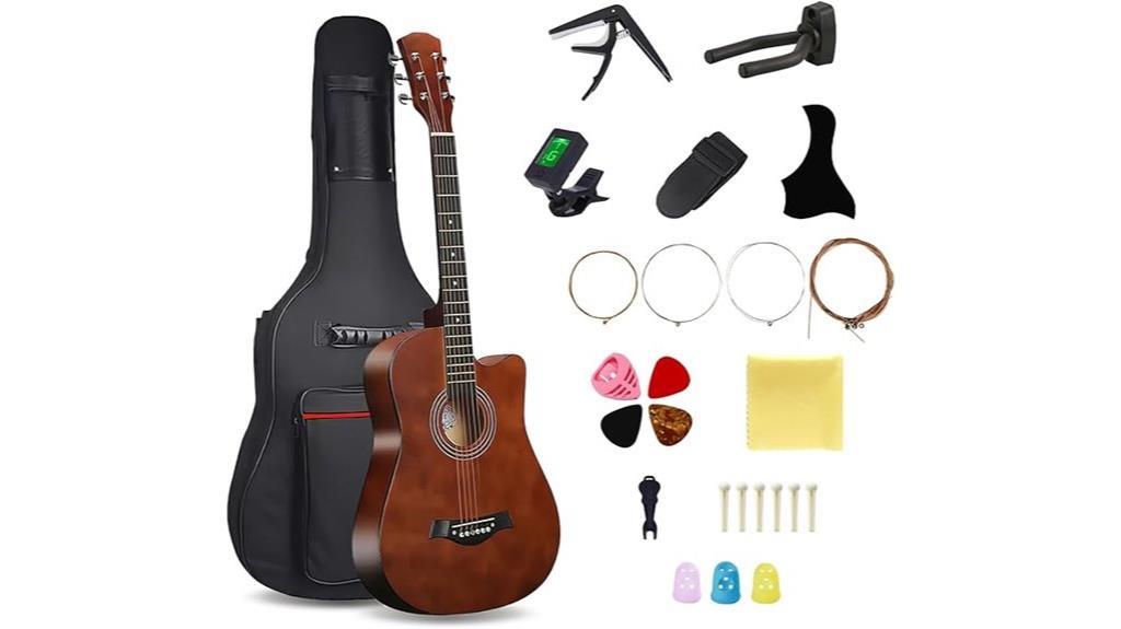 beginner acoustic guitar package
