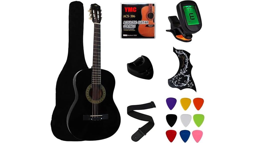 beginner acoustic guitar package