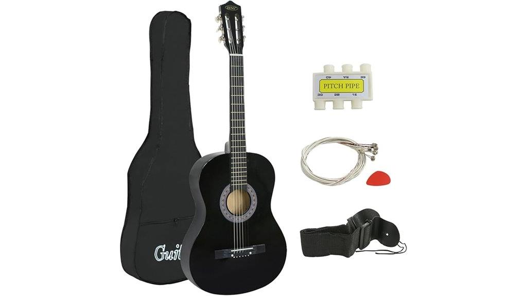 beginner acoustic guitar package
