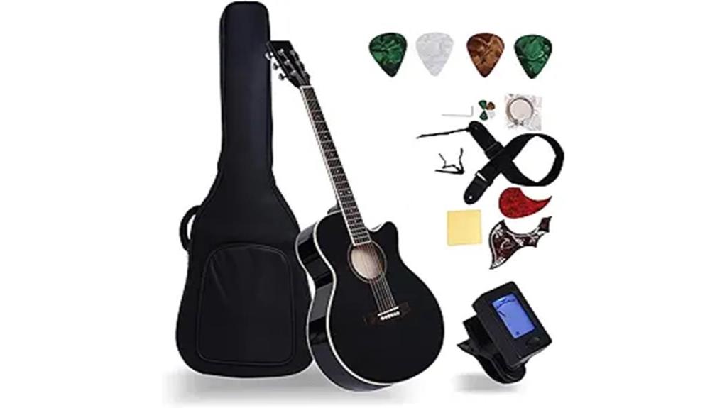 beginner adult guitar bundle