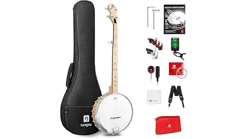 beginner clawhammer banjo kit