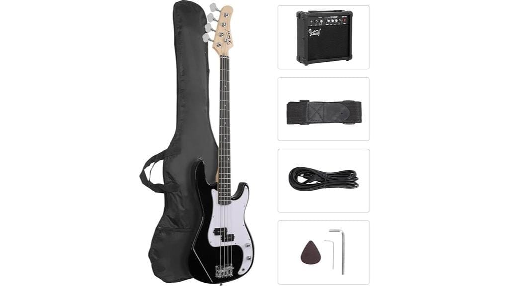 beginner electric bass kit