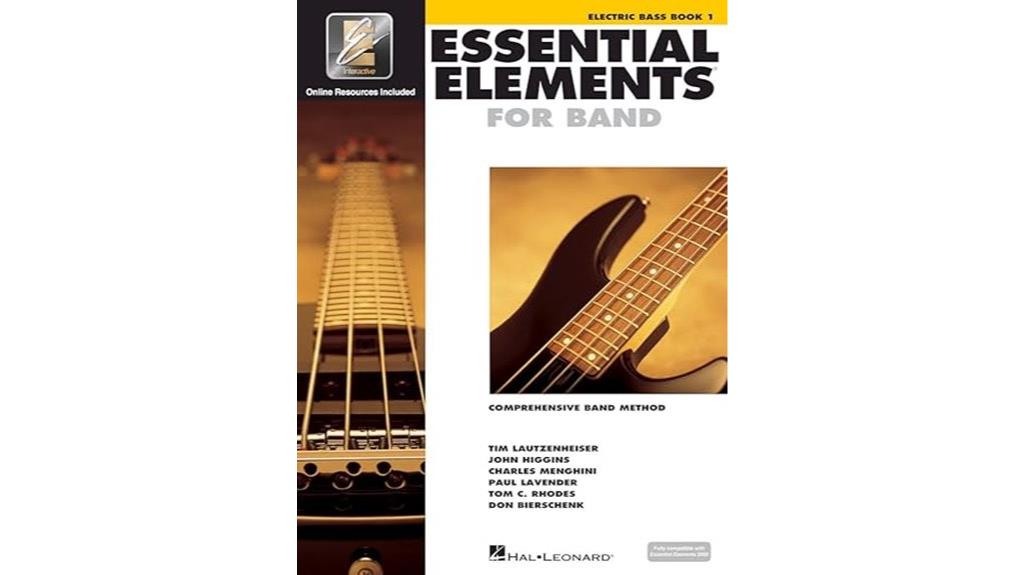 beginner electric bass method