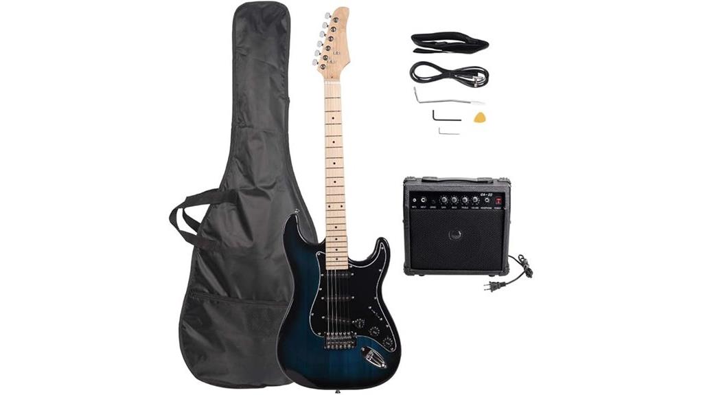 beginner electric guitar package