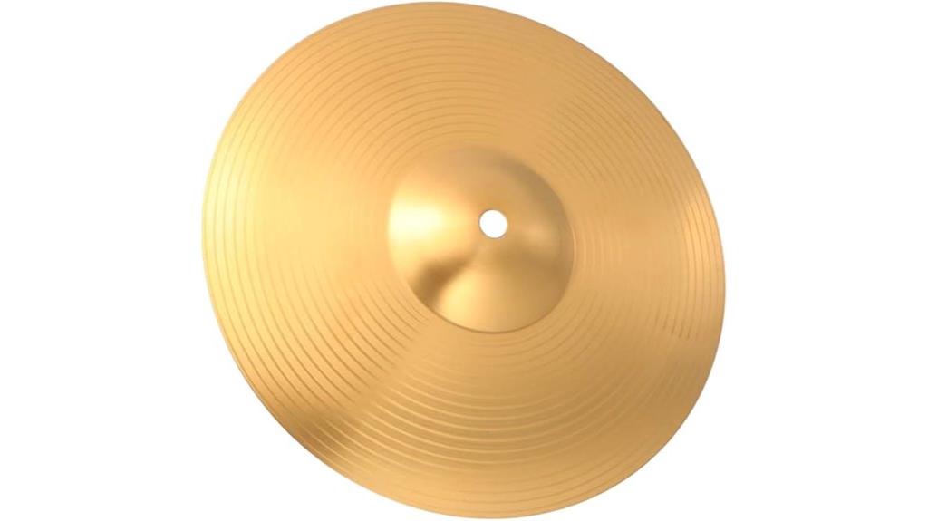 beginner friendly brass cymbals