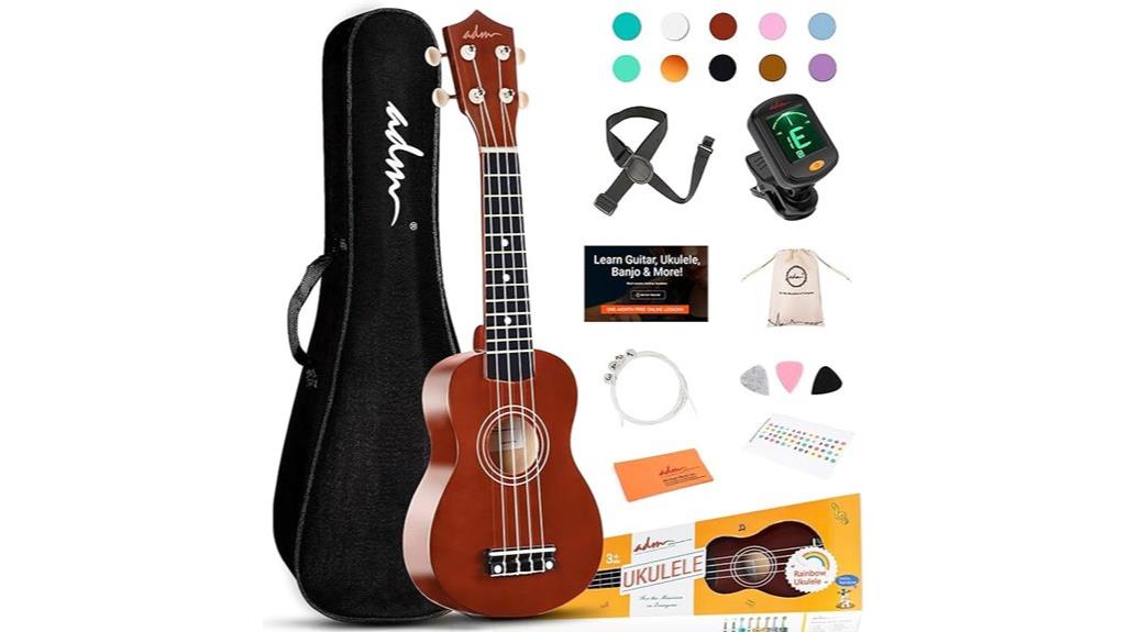 beginner friendly hawaiian ukulele kit