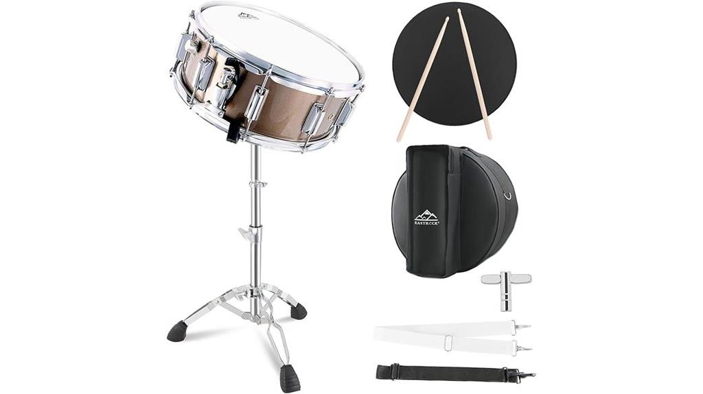 beginner friendly snare drum