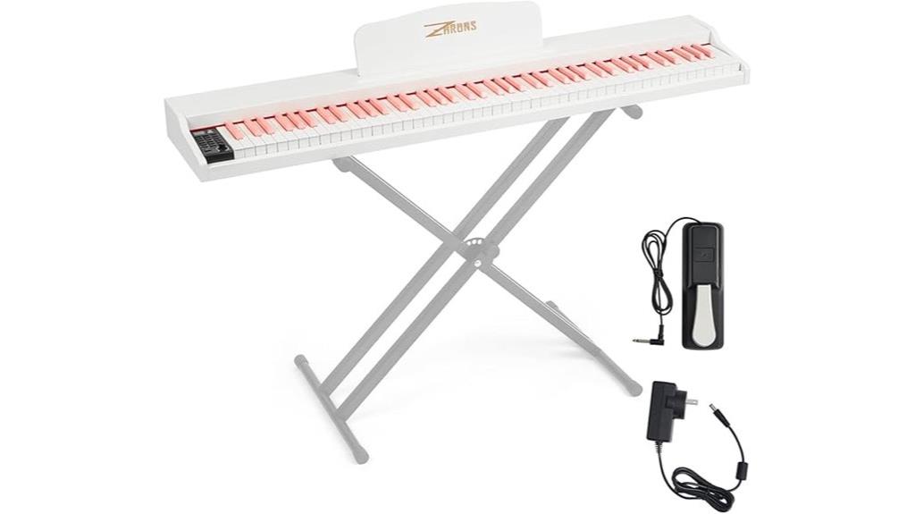 beginner friendly weighted keyboard