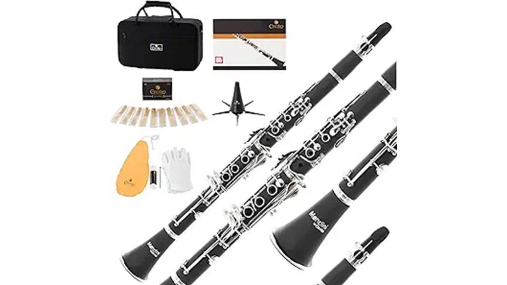 beginner s black b flat clarinet