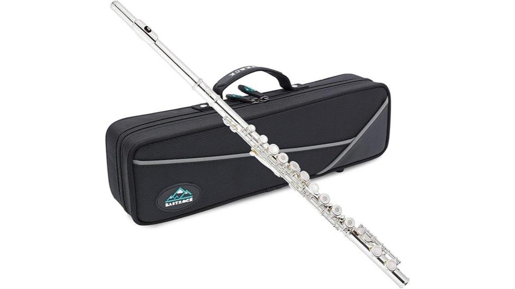 beginner silver plated flute