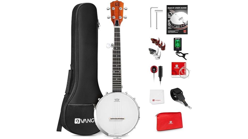 beginner travel banjo kit