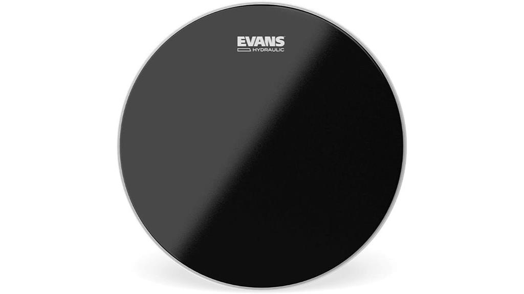 black 14 inch drum head