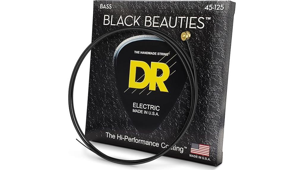 black beauties bass strings