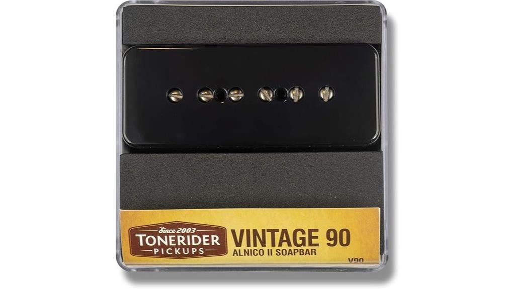 black p90 neck pickup