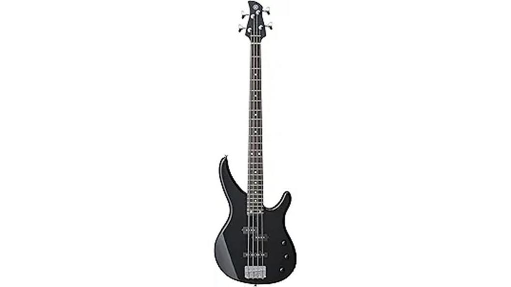 black right handed bass guitar