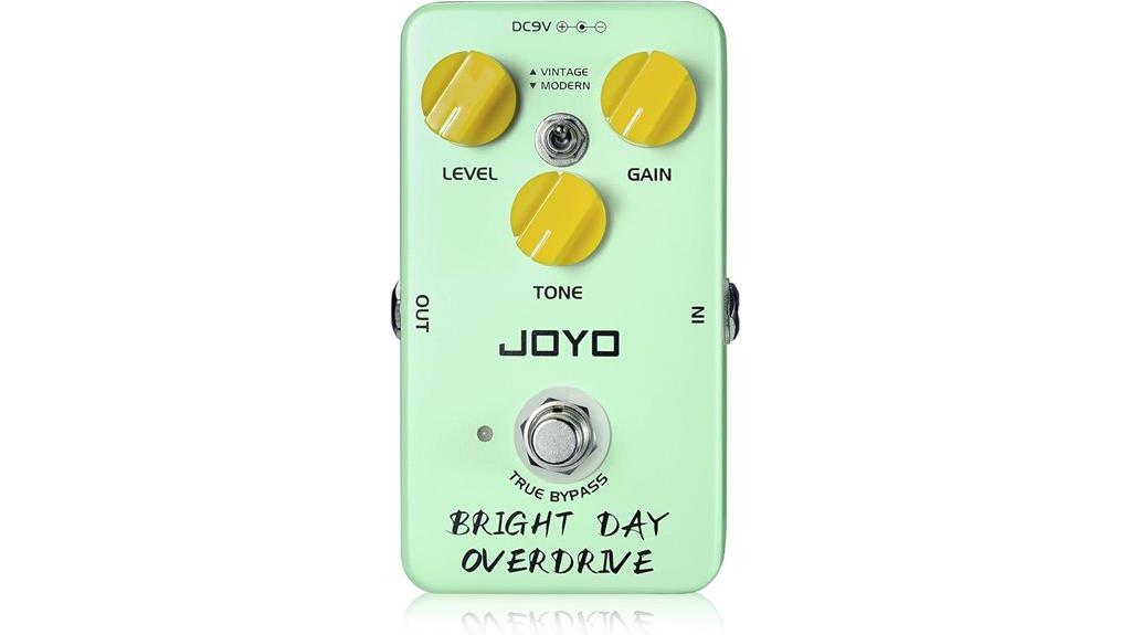 blues overdrive guitar pedal