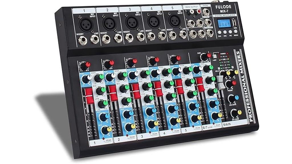 bluetooth audio mixer board