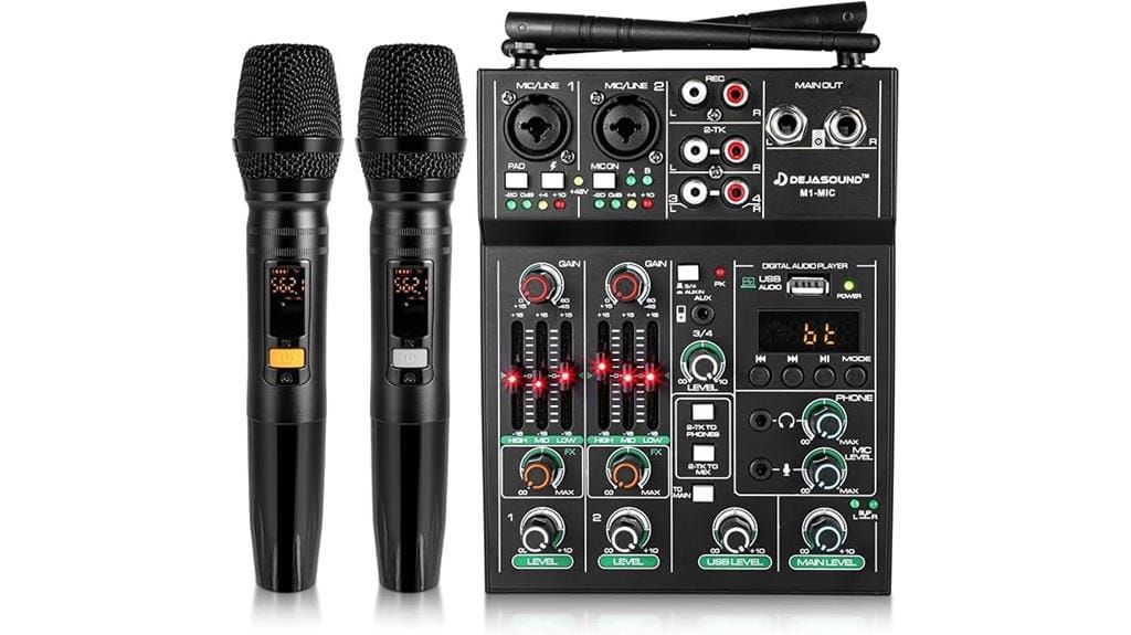 bluetooth dual wireless microphones