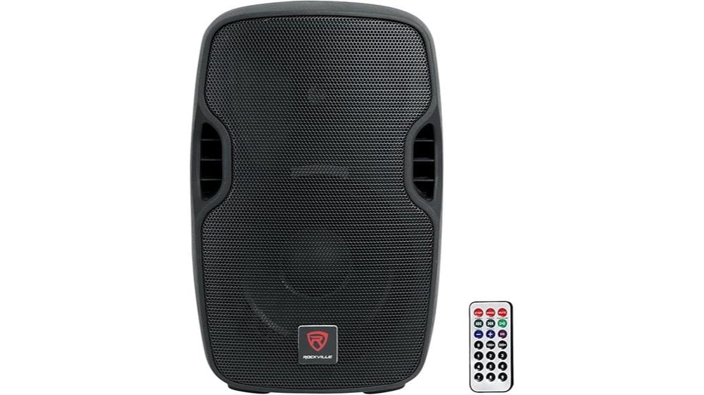 bluetooth enabled powered speaker