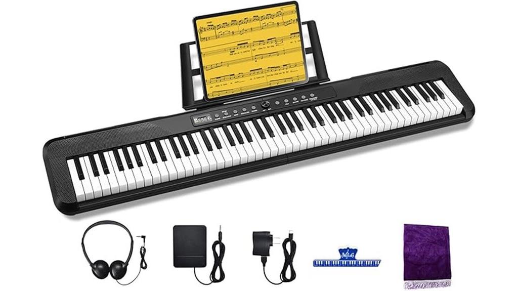 bluetooth midi digital piano