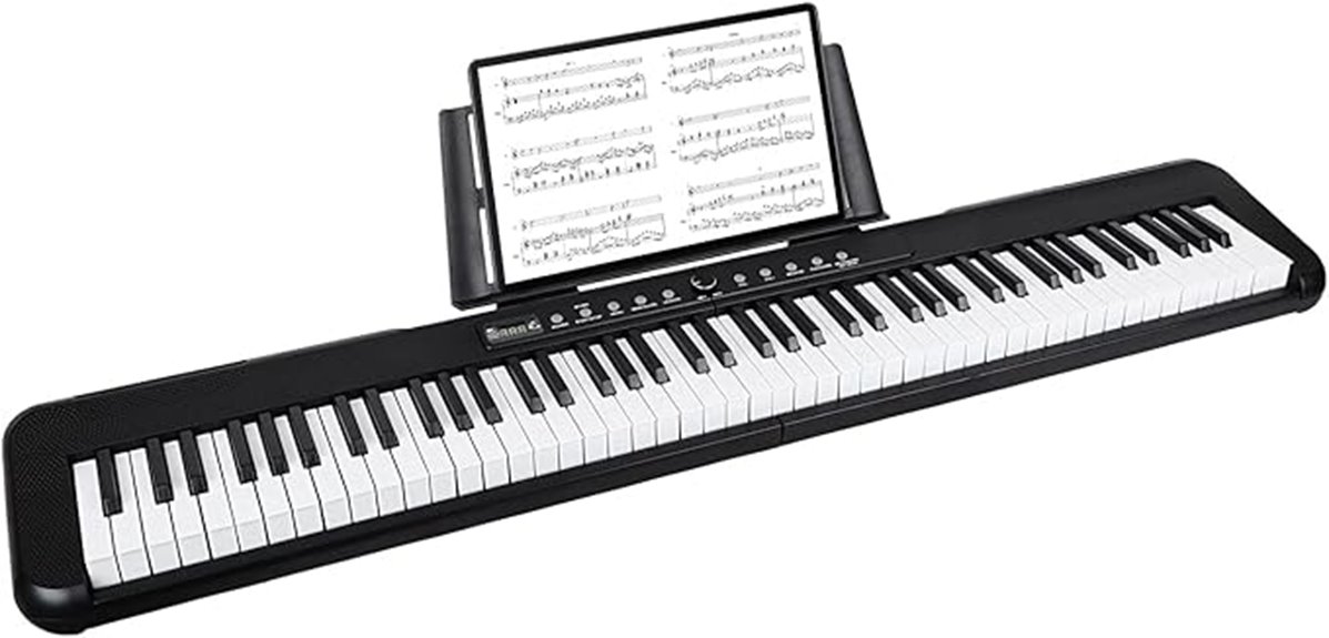bluetooth midi digital piano
