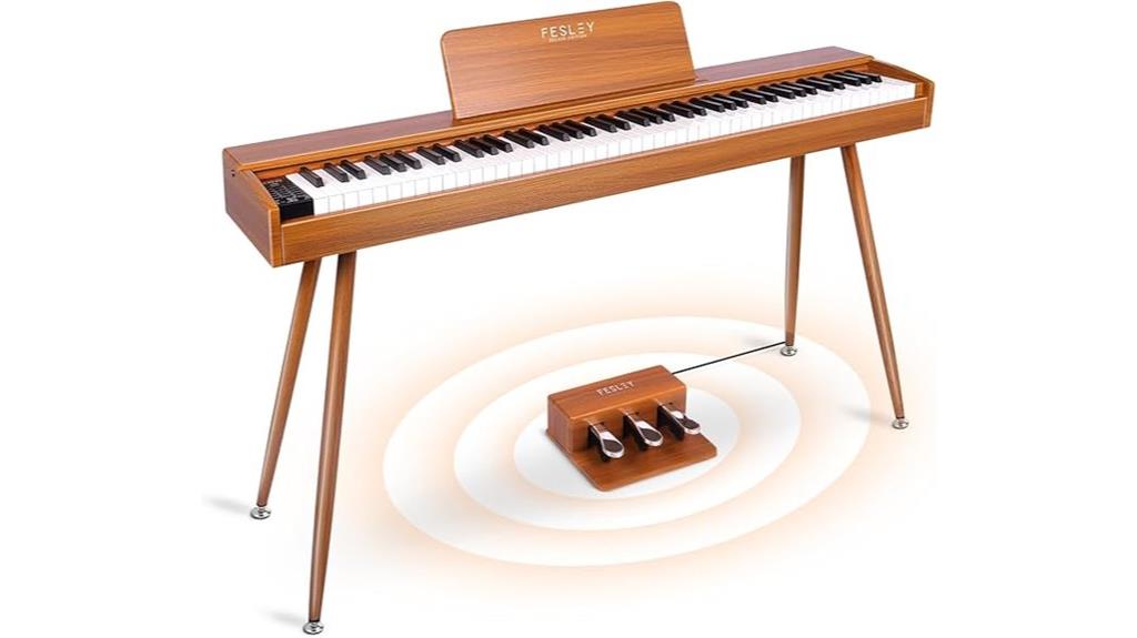 bluetooth midi digital piano