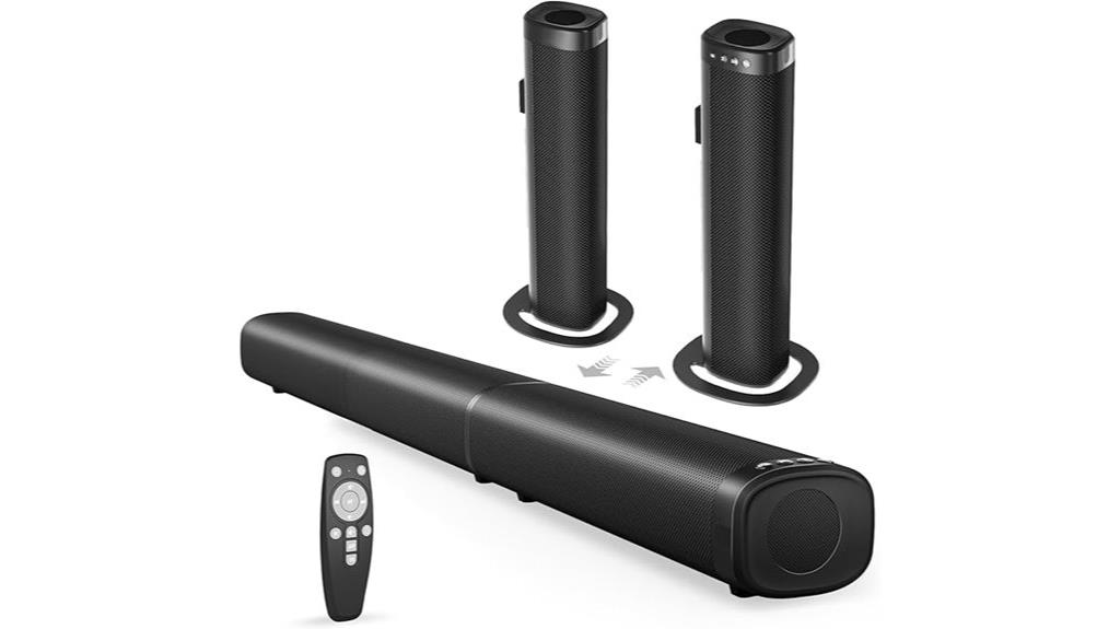 bluetooth sound bar 100w