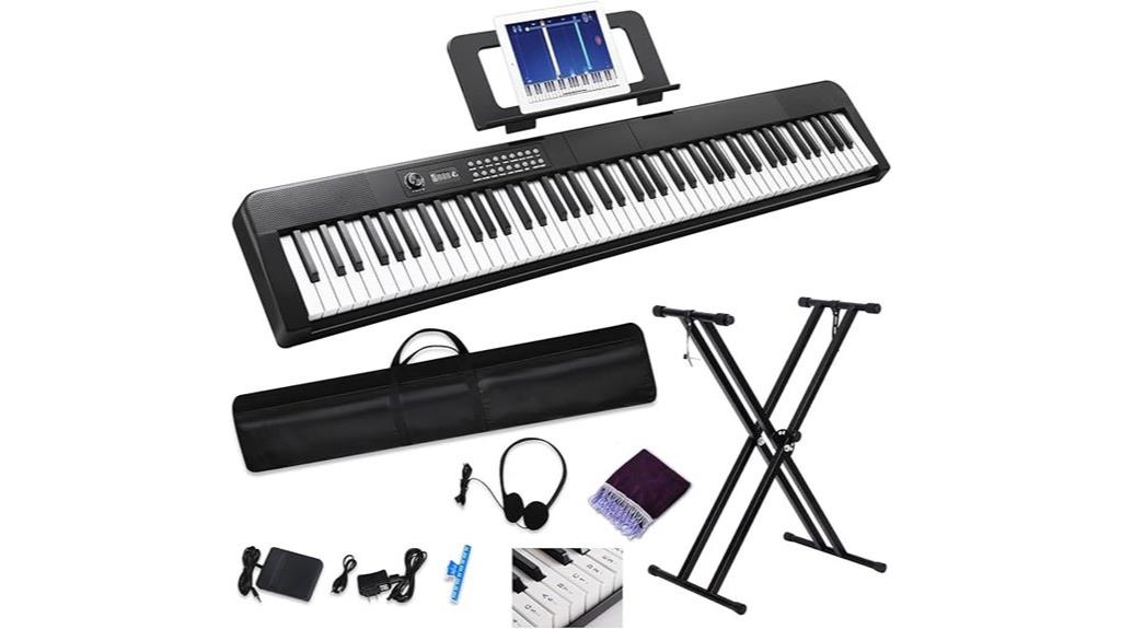 bluetooth usb midi digital piano
