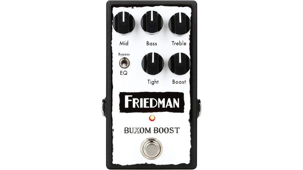 buxom boost guitar pedal