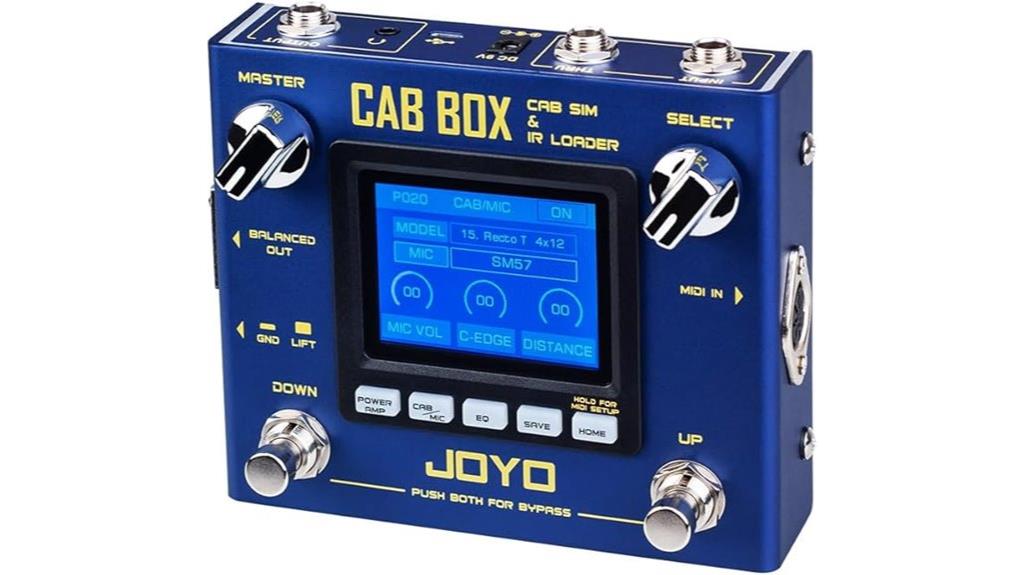cabinet modeling effect pedal