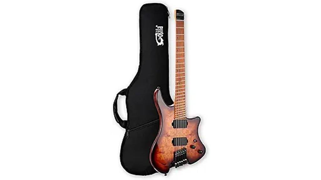 carbon fibre electric guitar