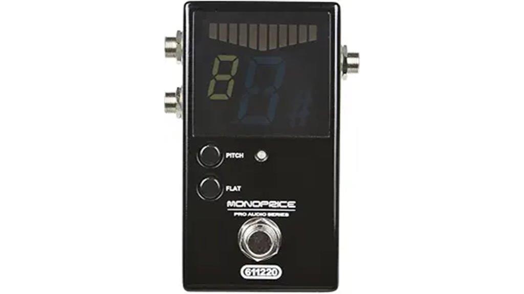 chromatic tuner for instruments