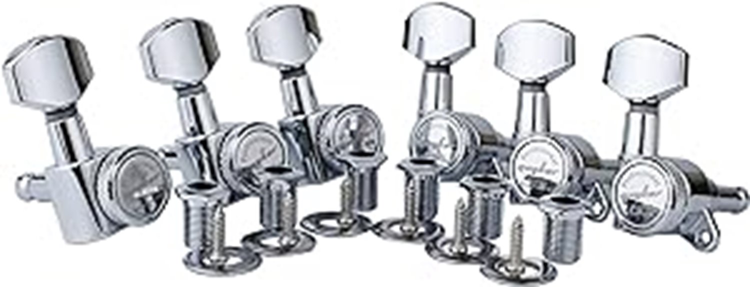 chrome locking guitar tuners