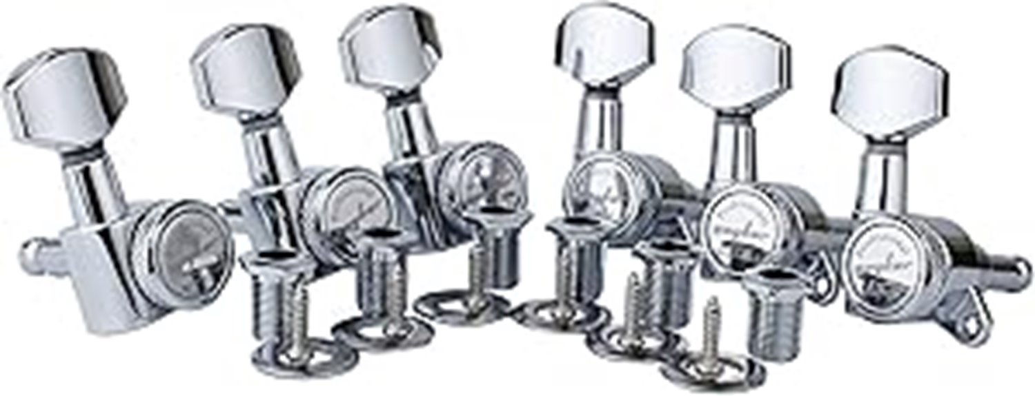 chrome locking guitar tuners