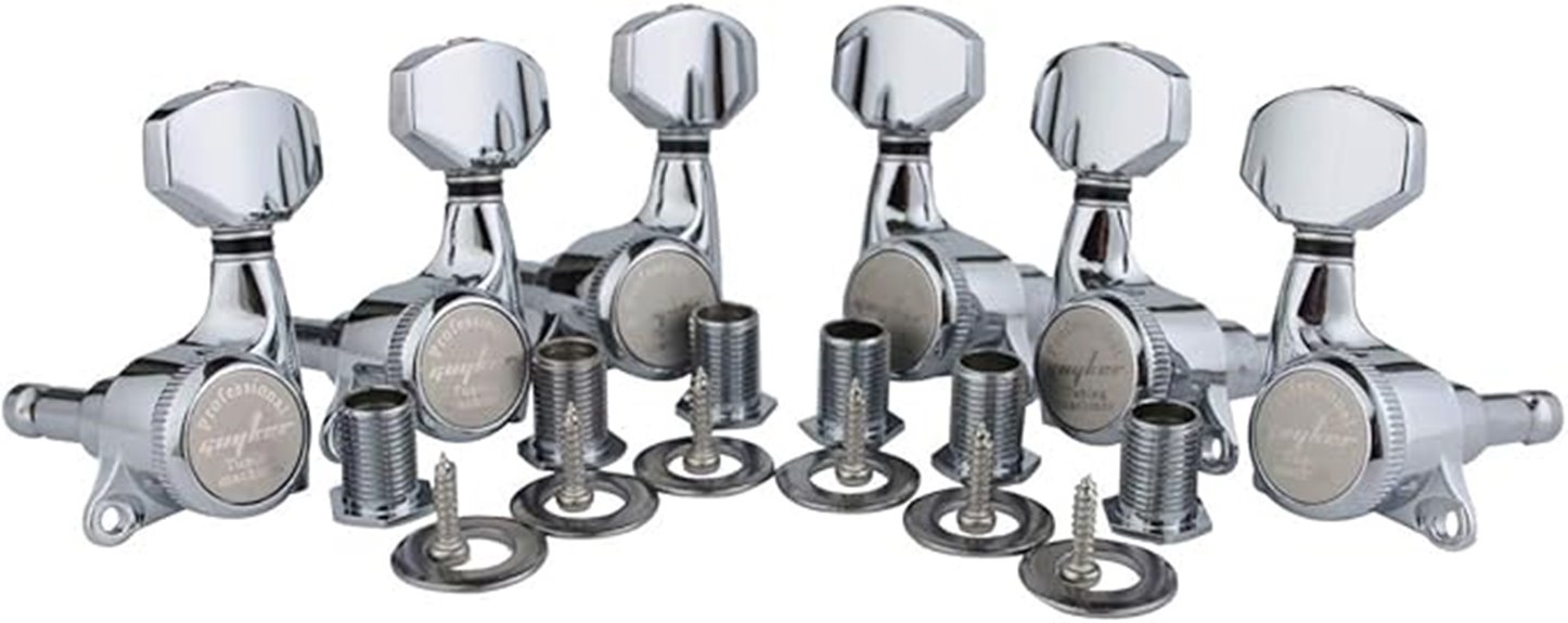 chrome locking guitar tuners