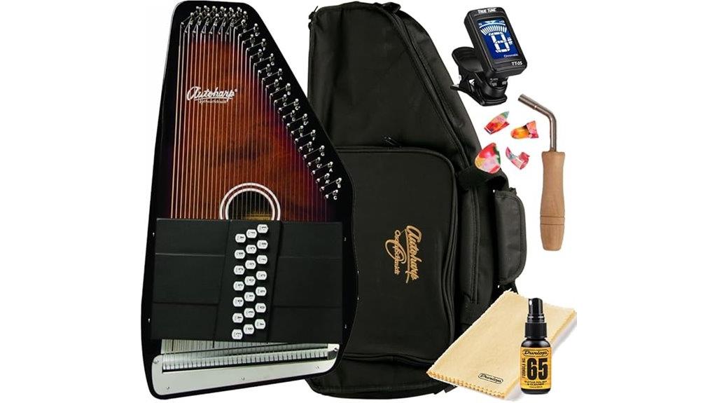 classic autoharp with bag
