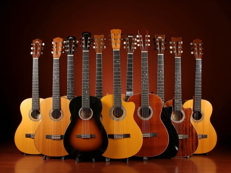 classical nylon string guitars