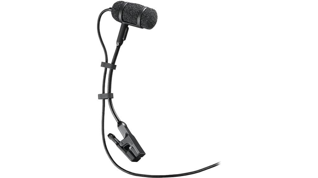 clip on cardioid microphone designed