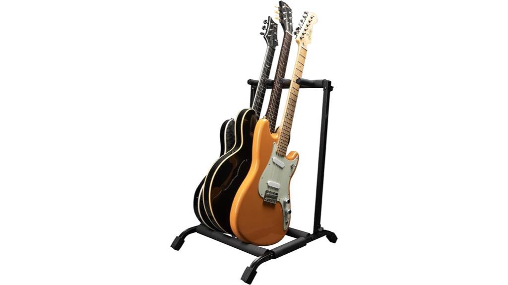 collapsible stand for guitars